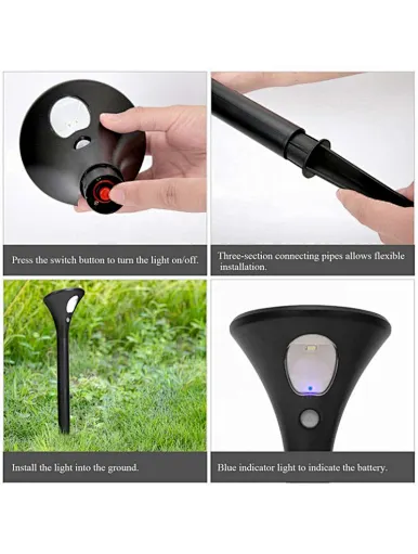 solar pathway garden light