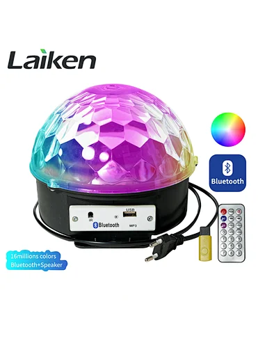 Holiday Effect RGB Lighting Wireless Music Lighting Remote or App control  Disco Stage Light