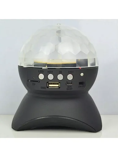 music magic ball speaker for disco rotating disco ball light