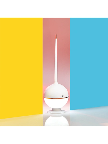 Lámpara de mesa LED recargable de luz nocturna portátil 2022 con 3 temperaturas de color y brillo regulable