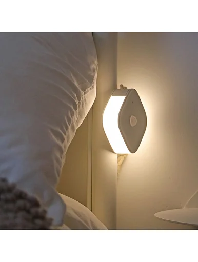 2022 Portable wireless USB rechargeable table lamp led night light motion sensor