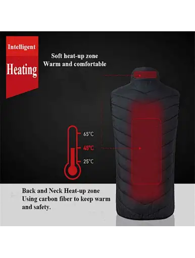 battery heated vest