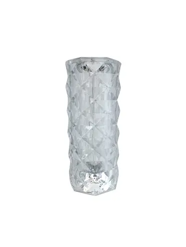 New Creative Smart Led Rose Crystal Charging Remote Control RGB Home Decoration Table Lamp