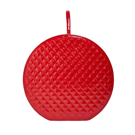 Quilted Patent Hat Box
