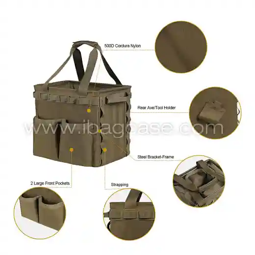 Collapsible Camping Gear Organizer