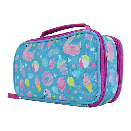 Custom Cartoon Zipper Pencil Case