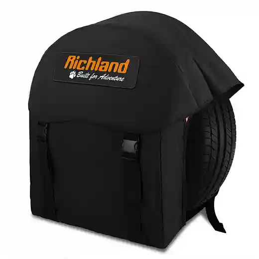 Custom Waterproof Canvas Tire Trash Bag 4WD Spare Wheel Bag