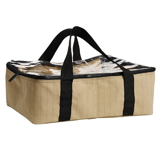Clear Top Canvas Bag