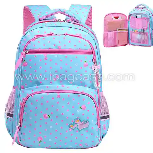 Printing Girls School Backpack