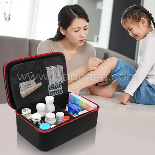Custom Travel Medicine Organizer Case