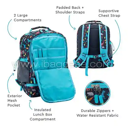 Full Printing Backpack Lunch Bag