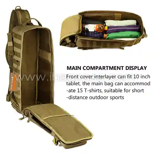MOLLE Tactical Sling Backpack manufacturer