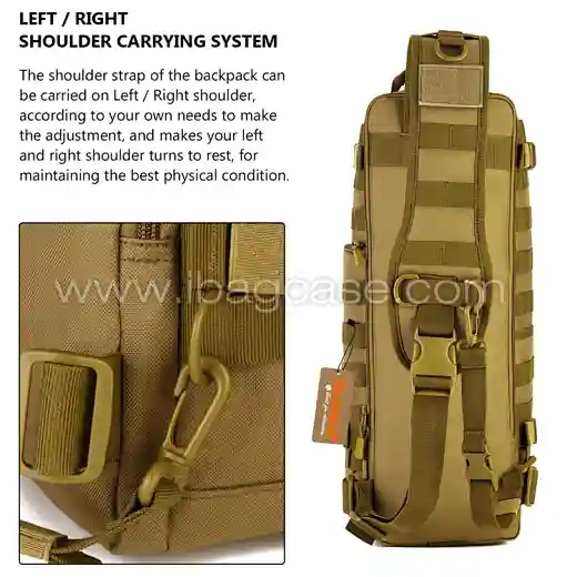 OEM MOLLE Tactical Sling Backpack