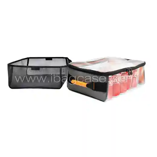 Clear Top Canvas Bag