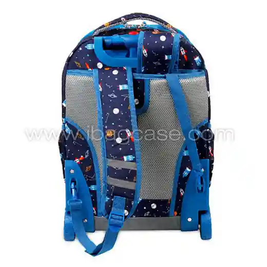 ODM Kids Rolling Backpack With Lunch Bag