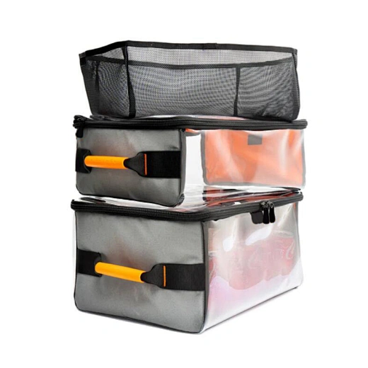 Clear Top Canvas Bag