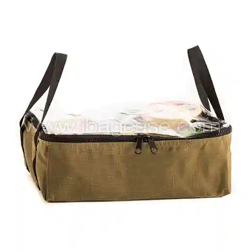 Clear Top Canvas Bag