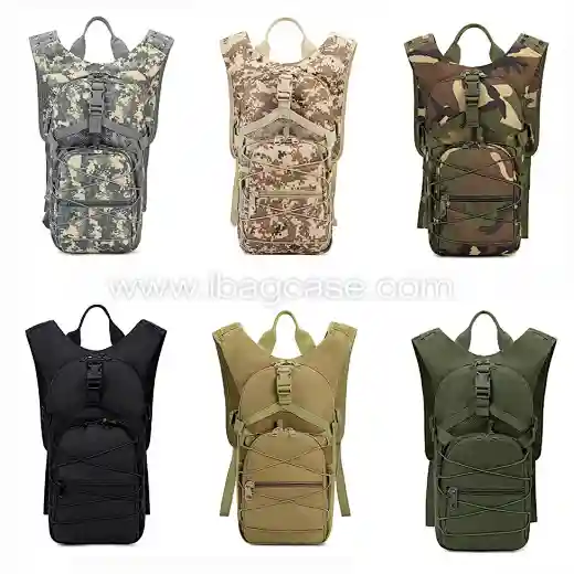 Outdoor 3L Camouflage Tactical Hydration Backpack
