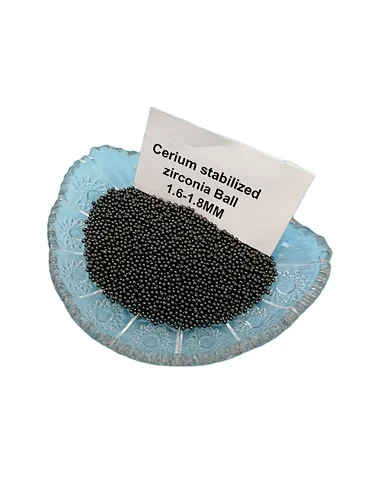 Black Ceria oxide zirconia ball polishing ceramic bead