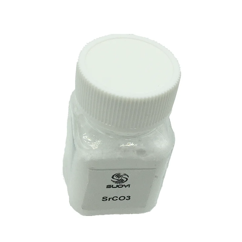 Chemical SrCO3 CAS 1633-05-2 industrial grade Strontium carbonate powder