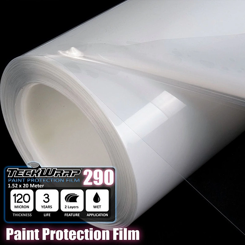 Transparent Car Paint Protection Film With 3 Layers Clear Vinyl
