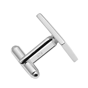 Wholesale 925 silver cufflink clip silver accessories apparel buckle,cufflink clip factory，jewelry making supplies