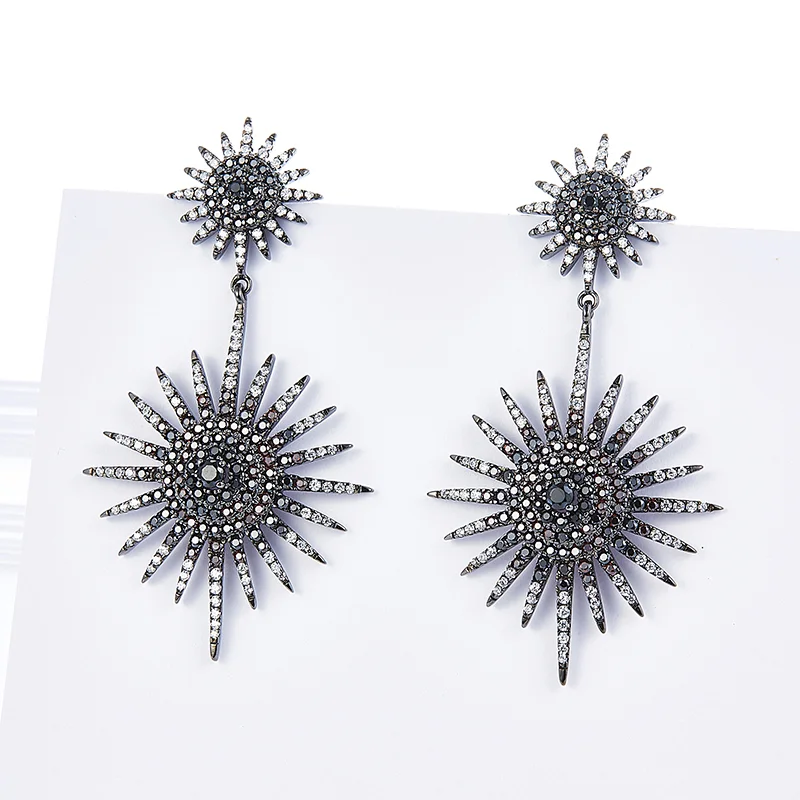 atmosphere 925 Silver earrings,Shiny fashion jewelry,missg wholesale jewelry,Jewelry manufacturer