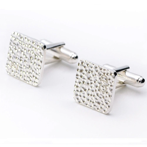 Letters 925 silver cufflinks jewelry manufacturing plants,Made in China