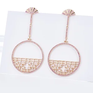 Very beautiful earrings,925 silver zircon earrings jewelry,earrings bling bling,jewelry manufacturers china