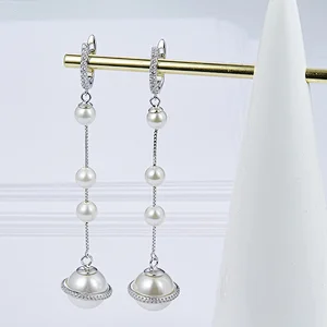 APM jewelry factory,APM earrings,Pearl spherical earth earrings,designer earrings,APM
