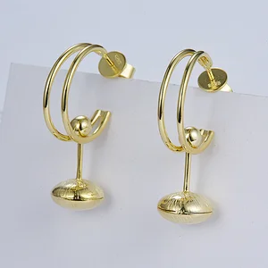 Fashion metal earrings,dangle earrings,925 sterling silver earrings jewelry restoring ancient ways