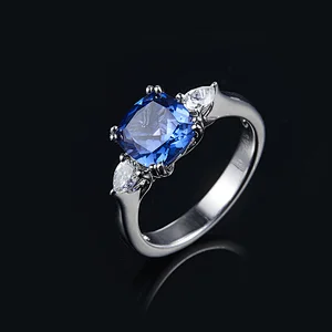 Sapphire rings unique engagement rings large jewelry factory,OEM/ODM Jewelry Trade processing customized,Wholesale jewelry manufacturer