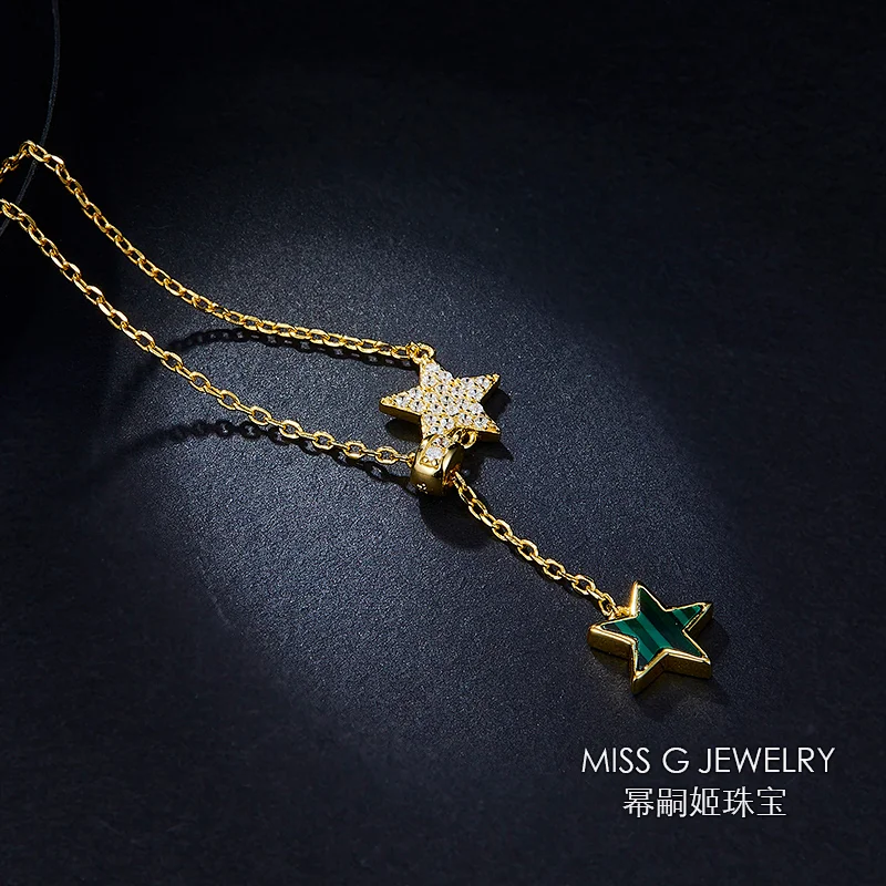 Star Necklace large jewelry factory,OEM/ODM Jewelry Trade processing customized,Wholesale jewelry manufacturer