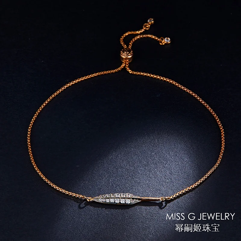 sterling silver bracelets rose gold bracelet large jewelry factory,OEM/ODM Jewelry Trade processing customized,Wholesale jewelry manufacturer
