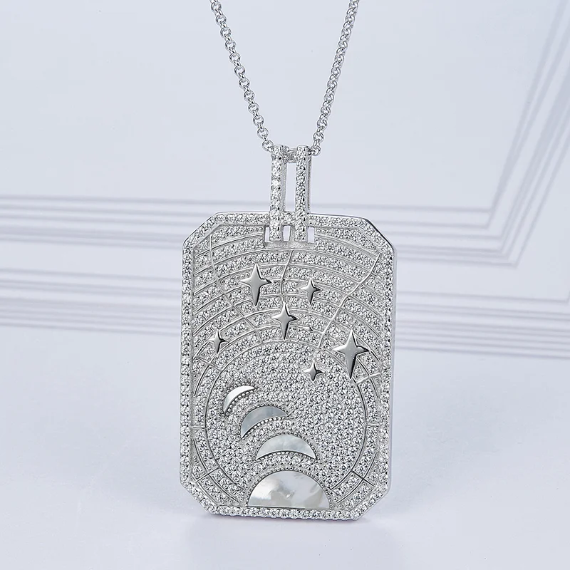 Star Pendant Star Pendant Necklace OEM/ODM jewelry trade processing customized, jewelry wholesale manufacturers