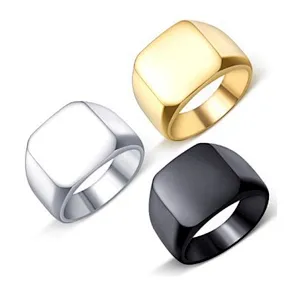 Smooth Men's Ring large jewelry factory,OEM/ODM Jewelry Trade processing customized,Wholesale jewelry manufacturer