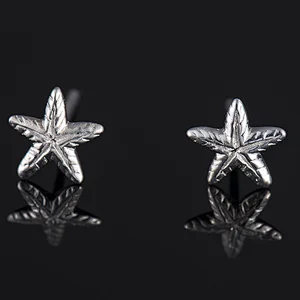 925 Silver Star Earrings LADIES EARRINGS large jewelry factory,OEM/ODM Jewelry Trade processing customized,Wholesale jewelry manufacturer