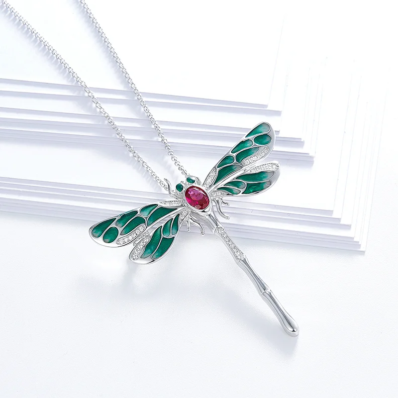 Dragonfly Pendant Dragonfly Brooch OEM/ODM Jewelry Trade processing customized,Wholesale jewelry manufacturer