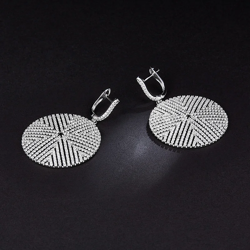 Big Round Earrings large jewelry factory,OEM/ODM Jewelry Trade processing customized,Wholesale jewelry manufacturer
