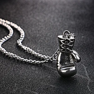 Boxing gloves Pendant Necklace large jewelry factory,OEM/ODM Jewelry Trade processing customized,Wholesale jewelry manufacturer
