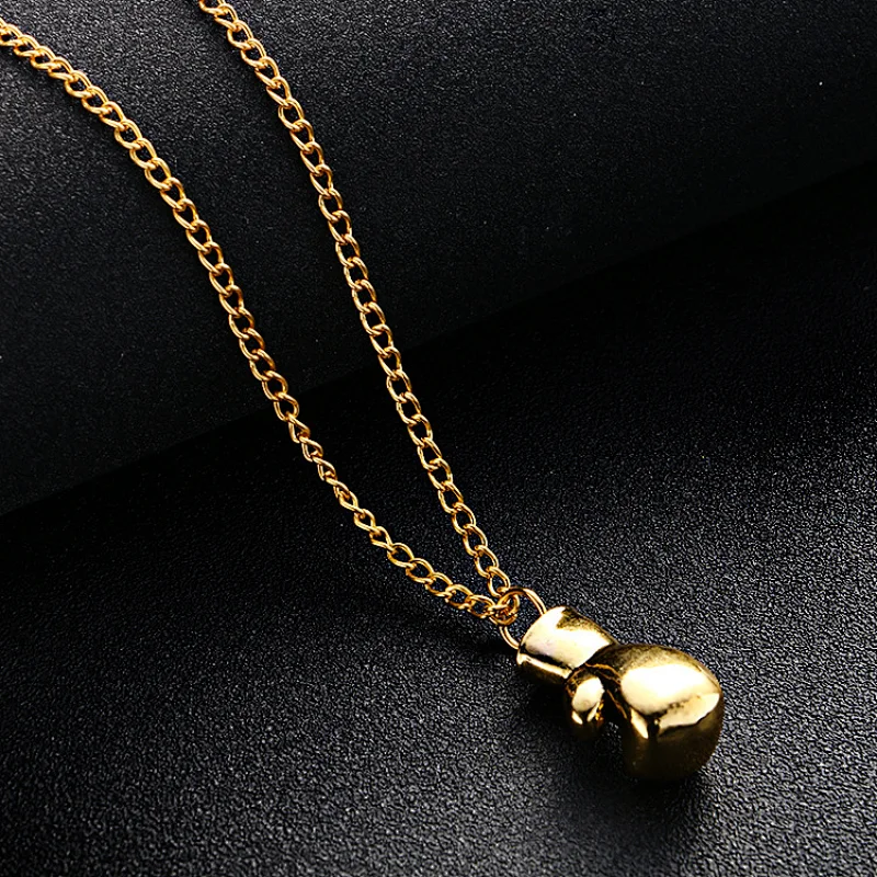Boxing gloves Pendant Necklace large jewelry factory,OEM/ODM Jewelry Trade processing customized,Wholesale jewelry manufacturer