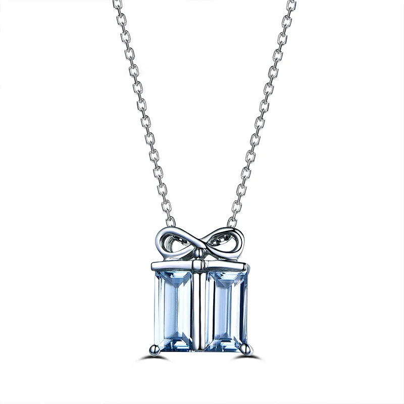 silver necklace Large grain main stone pendant large jewelry factory,OEM/ODM Jewelry Trade processing customized,Wholesale jewelry manufacturer