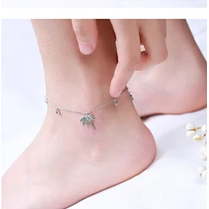 925 silver Anklets large jewelry factory,OEM/ODM Jewelry Trade processing customized,Wholesale jewelry manufacturer