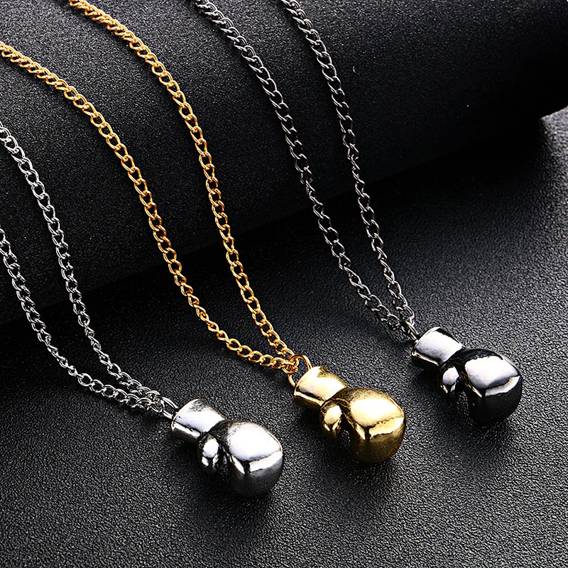 Boxing gloves Pendant Necklace large jewelry factory,OEM/ODM Jewelry Trade processing customized,Wholesale jewelry manufacturer