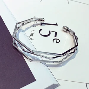 999 Sterling Silver irregular geometry Bracelet large jewelry factory,OEM/ODM Jewelry Trade processing customized,Wholesale jewelry manufacturer