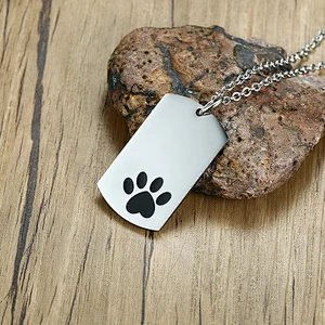 925 silver animal paw mark Pendant large jewelry factory,OEM/ODM Jewelry Trade processing customized,Wholesale jewelry manufacturer