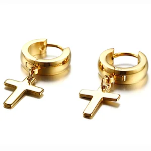 925 Silver Cross Earrings large jewelry factory,OEM/ODM Jewelry Trade processing customized,Wholesale jewelry manufacturer