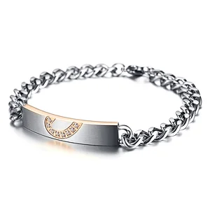 925 silver couple Bracelet large jewelry factory,OEM/ODM Jewelry Trade processing customized,Wholesale jewelry manufacturer