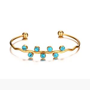 925 Silver Turquoise Bracelet large jewelry factory,OEM/ODM Jewelry Trade processing customized,Wholesale jewelry manufacturer