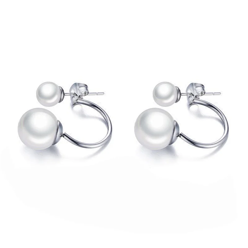 925 Silver Pearl Earrings large jewelry factory,OEM/ODM Jewelry Trade processing customized,Wholesale jewelry manufacturer